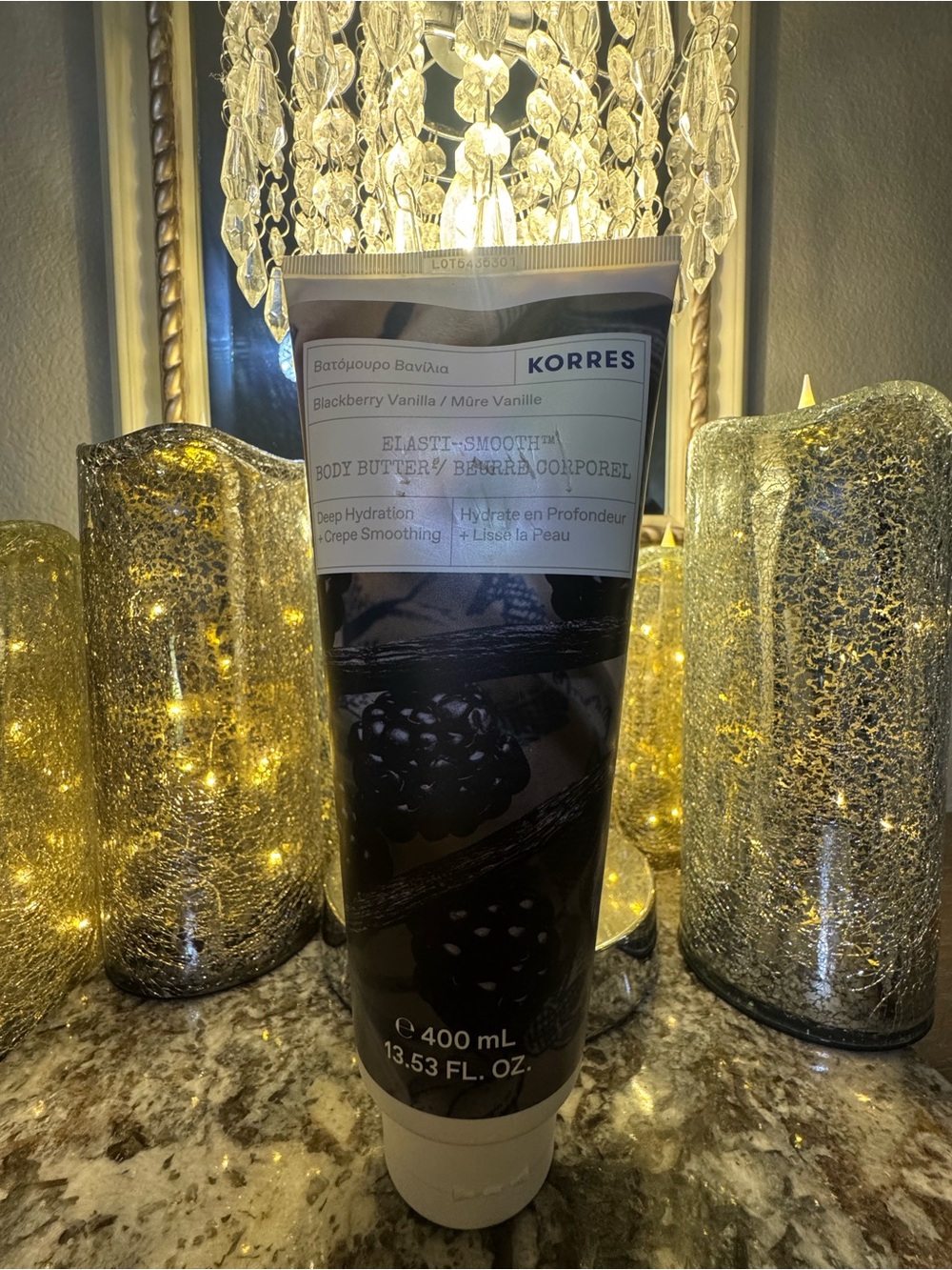 Korres Blackberry Vanilla Body Butter 13.53 oz SEALED